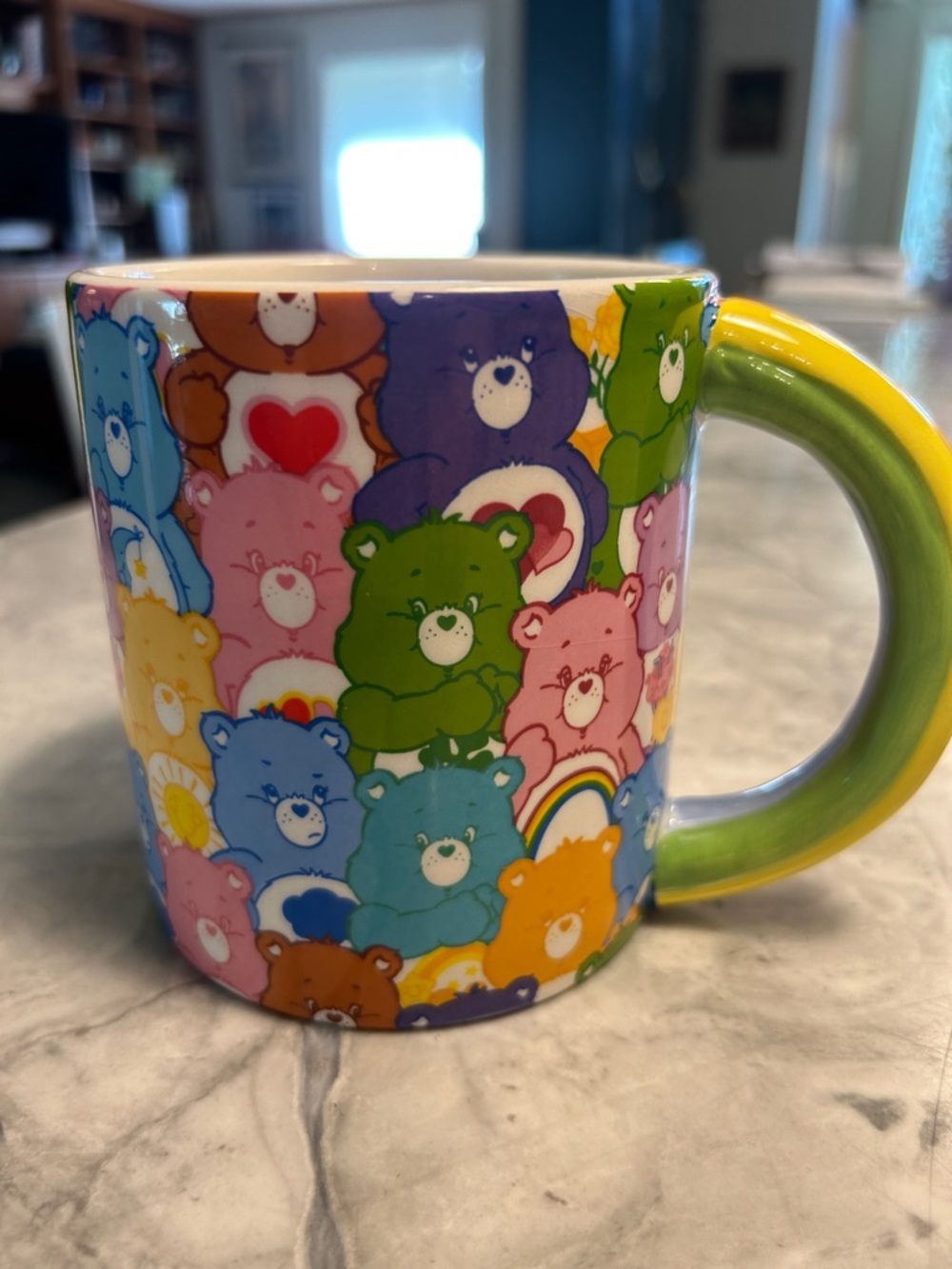 20 oz. Care Bears Ceramic Mug with Rainbow Handle